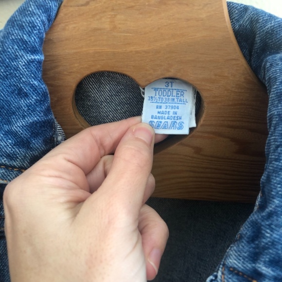 Boys vintage jean jacket - Picture 3 of 5